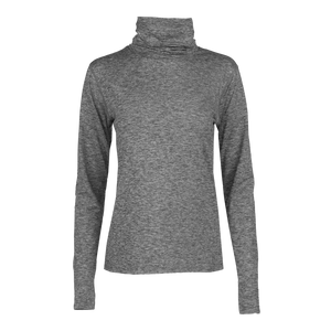 Women's Clima-Tek Funnel Neck - Grey Heather