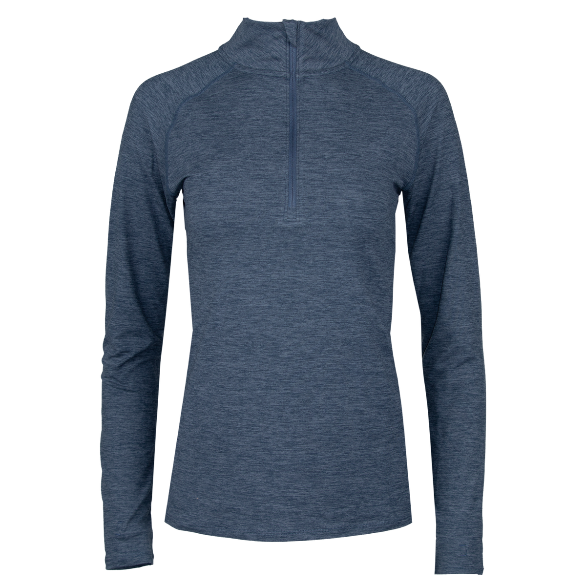 Women's Clima-Tek Zip-T - Nightfall Heather – Hot Chillys