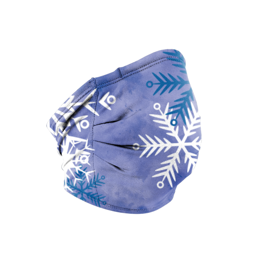 Micro-Elite Chamois Print Half Mask#color_marble-snowflake