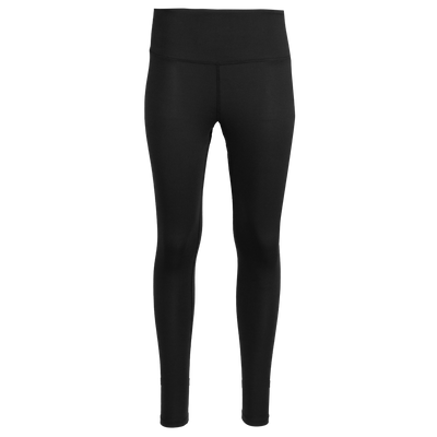 Black leggings on a white background