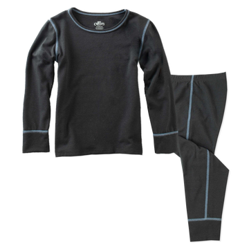 Hot Chillys Youth Originals Toddler Set - Black