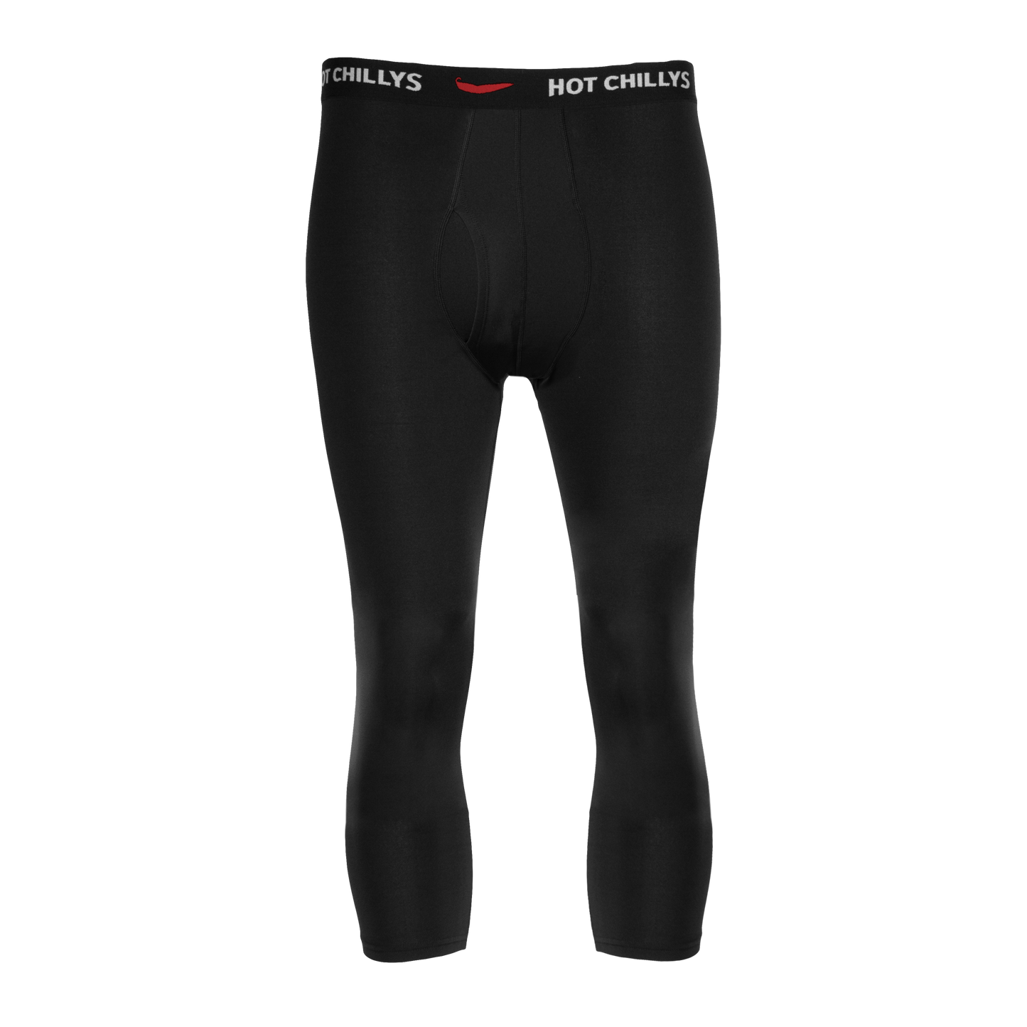 Hot Chillys Men's Micro-Elite Chamois Deluxe Boot Tech Tight - Black