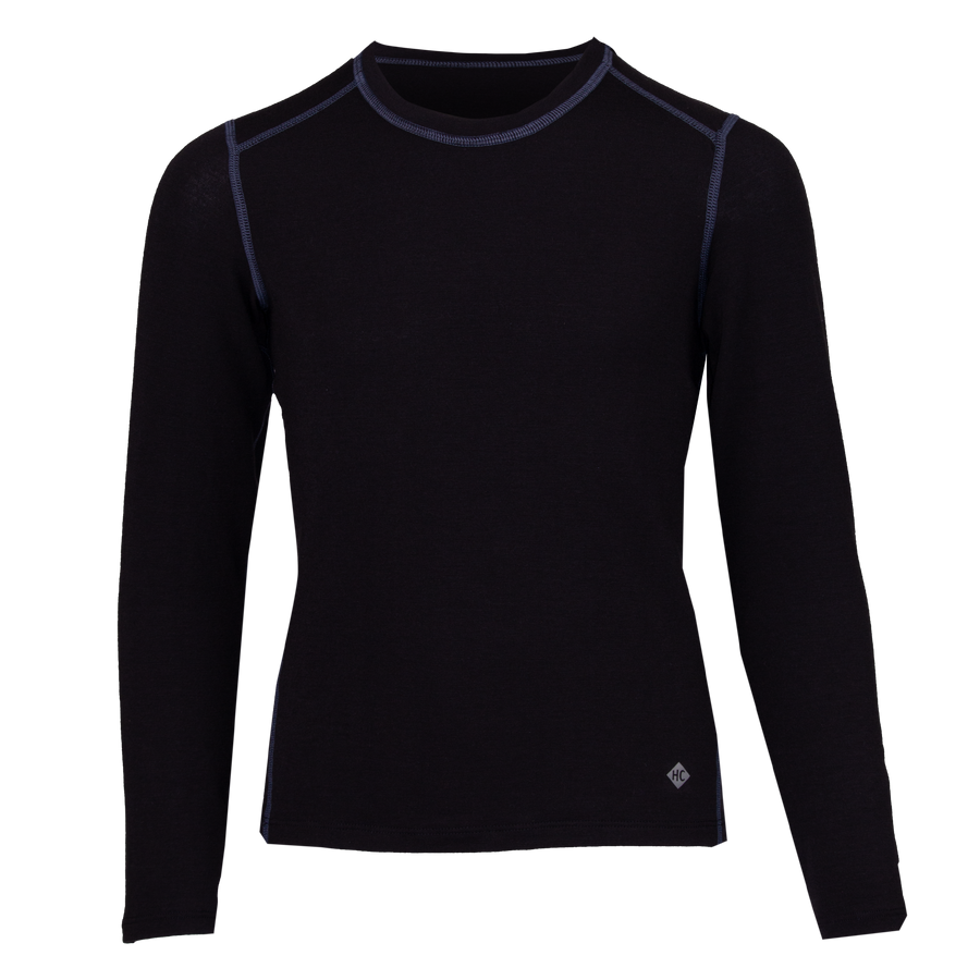 Hot Chillys Youth Originals Crewneck - Black