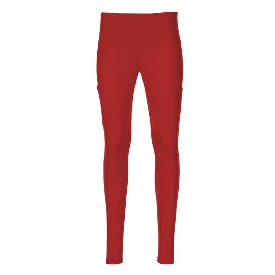 Women's Micro-Elite Chamois Pocket Legging#color_modern-red