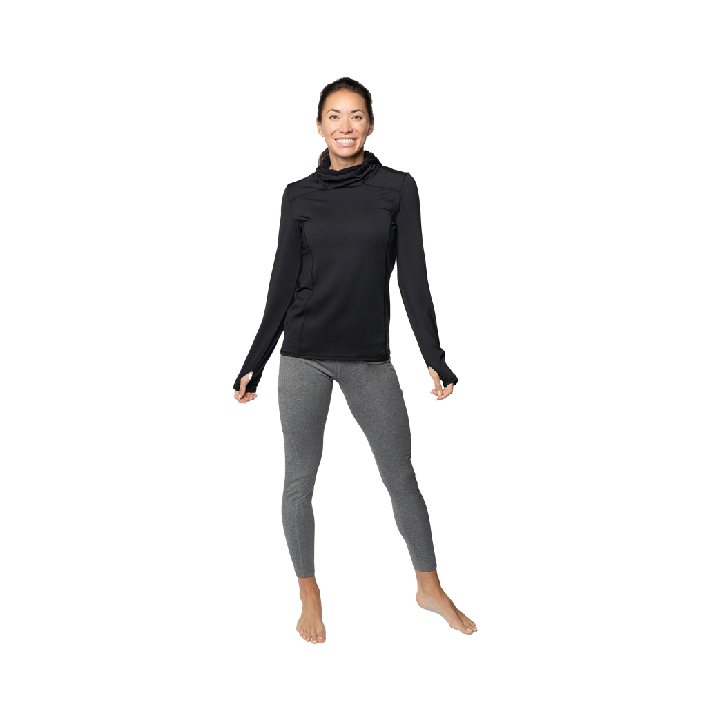 Pantaloni Tecnici Hot Chillys Micro-Elite Per Donna – Strato Base Termico Invernale (UV 30+)