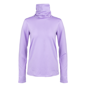 Women's Micro-Elite Chamois Funnel Neck - Light Lavender