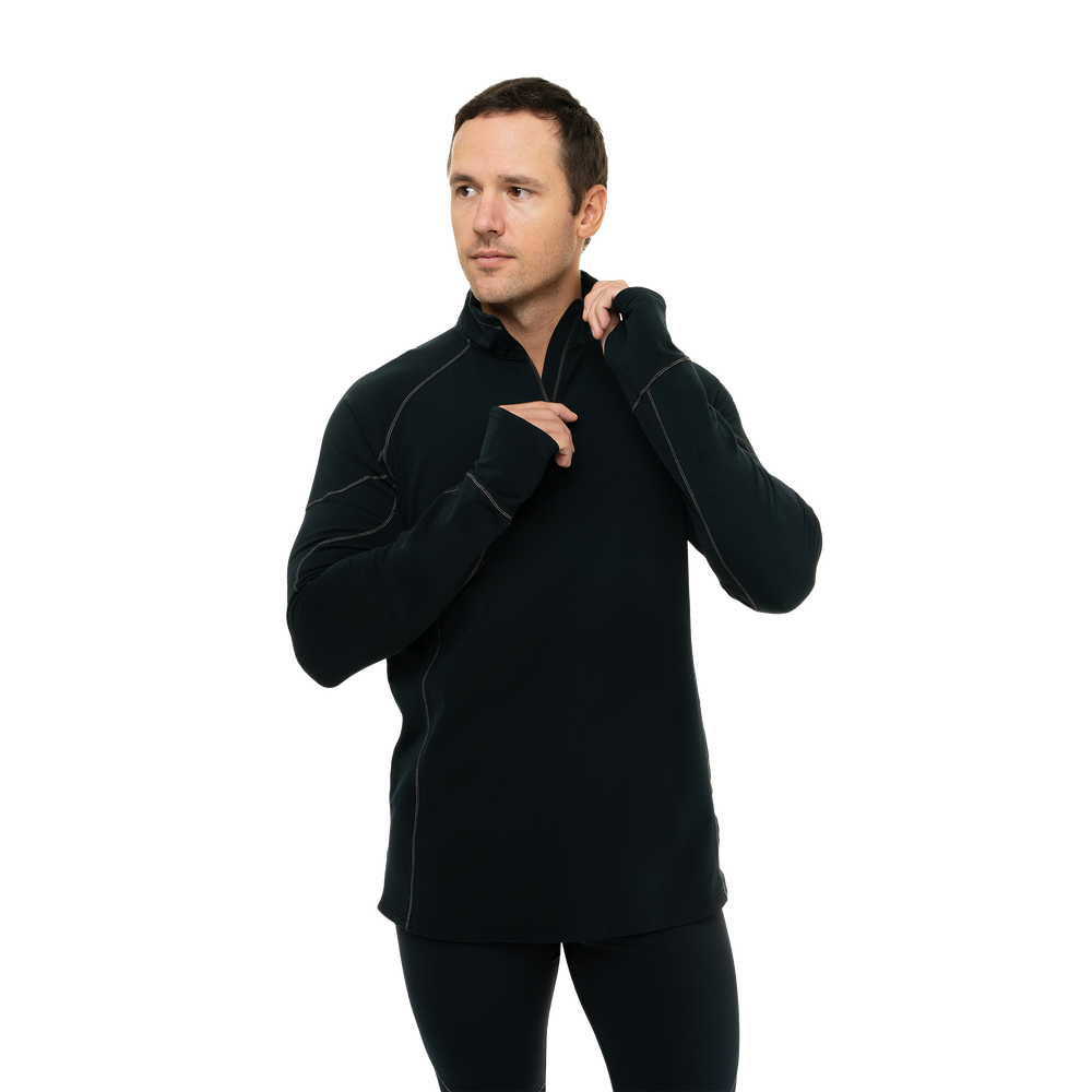 
                  
                    Men's Micro-Elite XT Zip-T - Hot Chillys#color_black-grey
                  
                