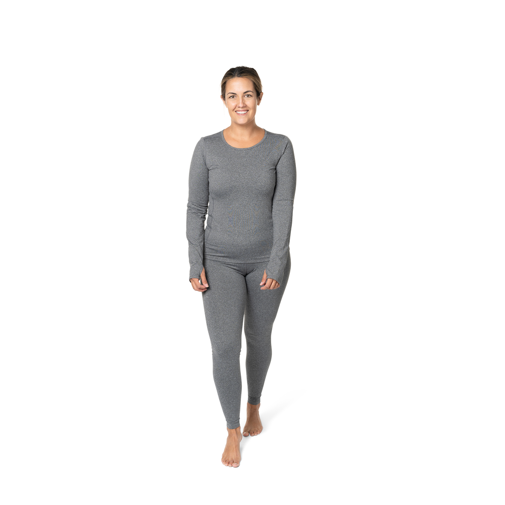 
                  
                    Hot Chillys Women's Micro-Elite Chamois Crewneck - Granite
                  
                
