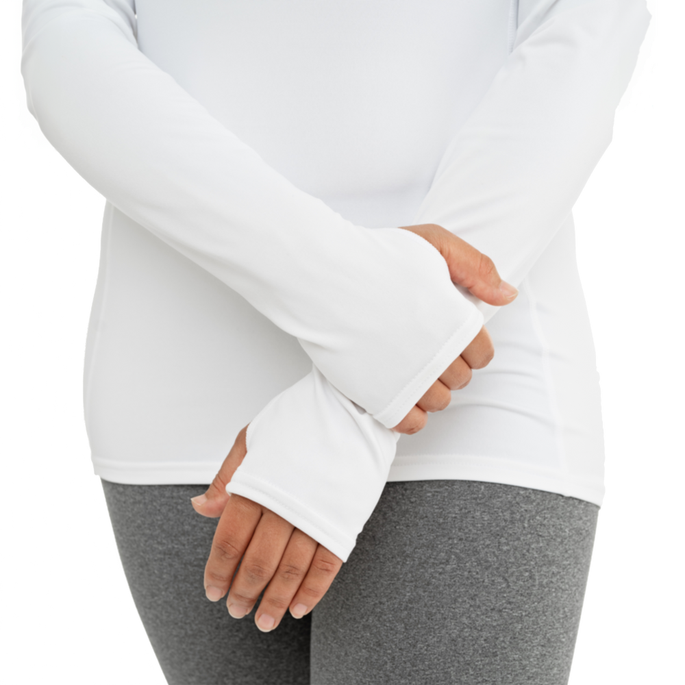 
                  
                    Women's Micro-Elite Chamois Crewneck#color_white
                  
                