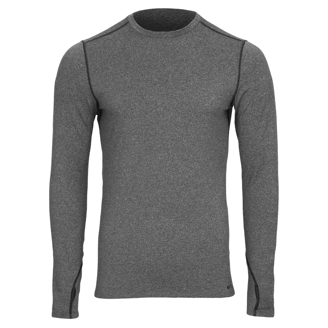 Men's Micro-Elite Chamois Crewneck - Hot Chillys#color_granite