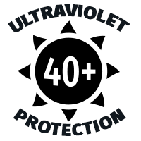 Ultraviolet Protection 40+ Icon Logo