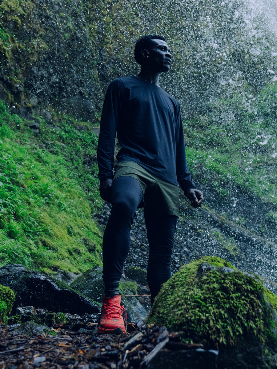 Men's Micro-Elite Chamois Crewneck - Black