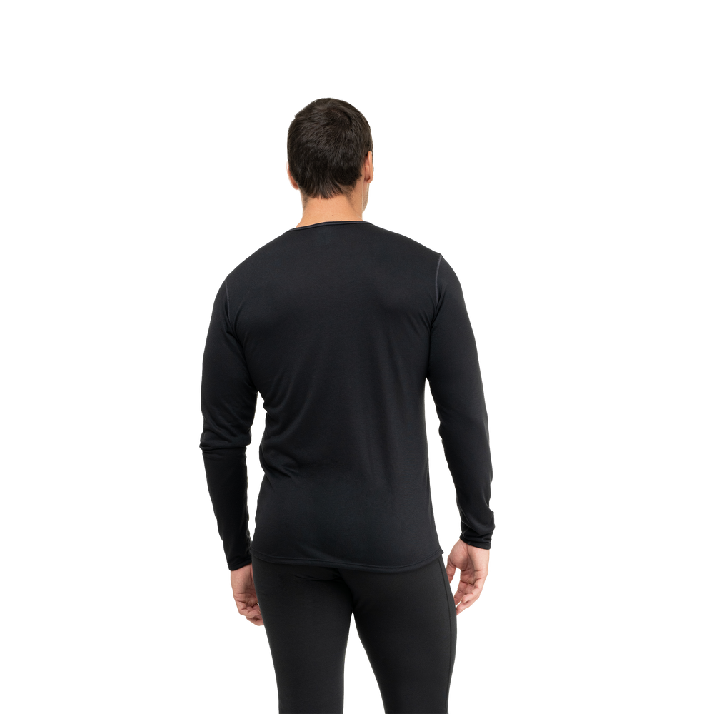 
                  
                    Men's Pepper Bi-Ply Crewneck - Hot Chillys#color_black
                  
                