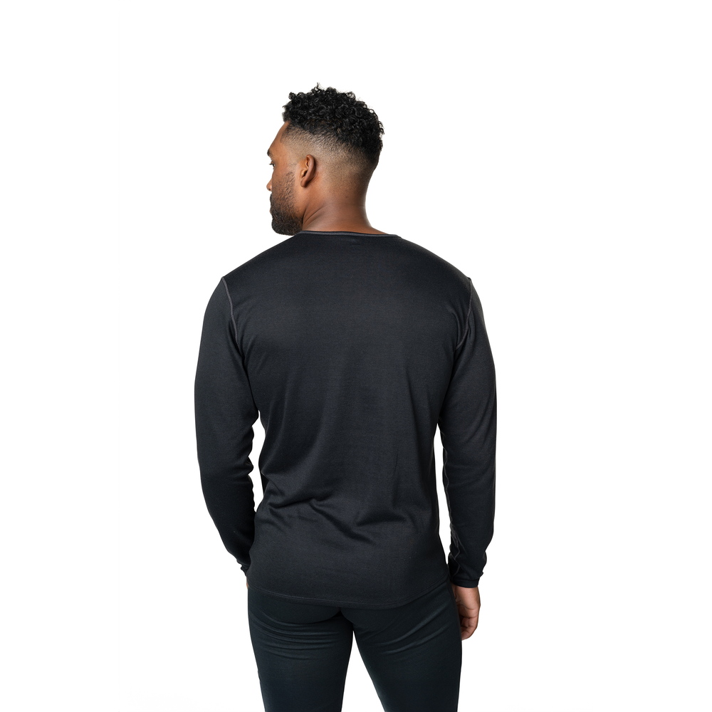 
                  
                    Hot Chillys Men's Pepper Bi-Ply Crewneck - Black
                  
                