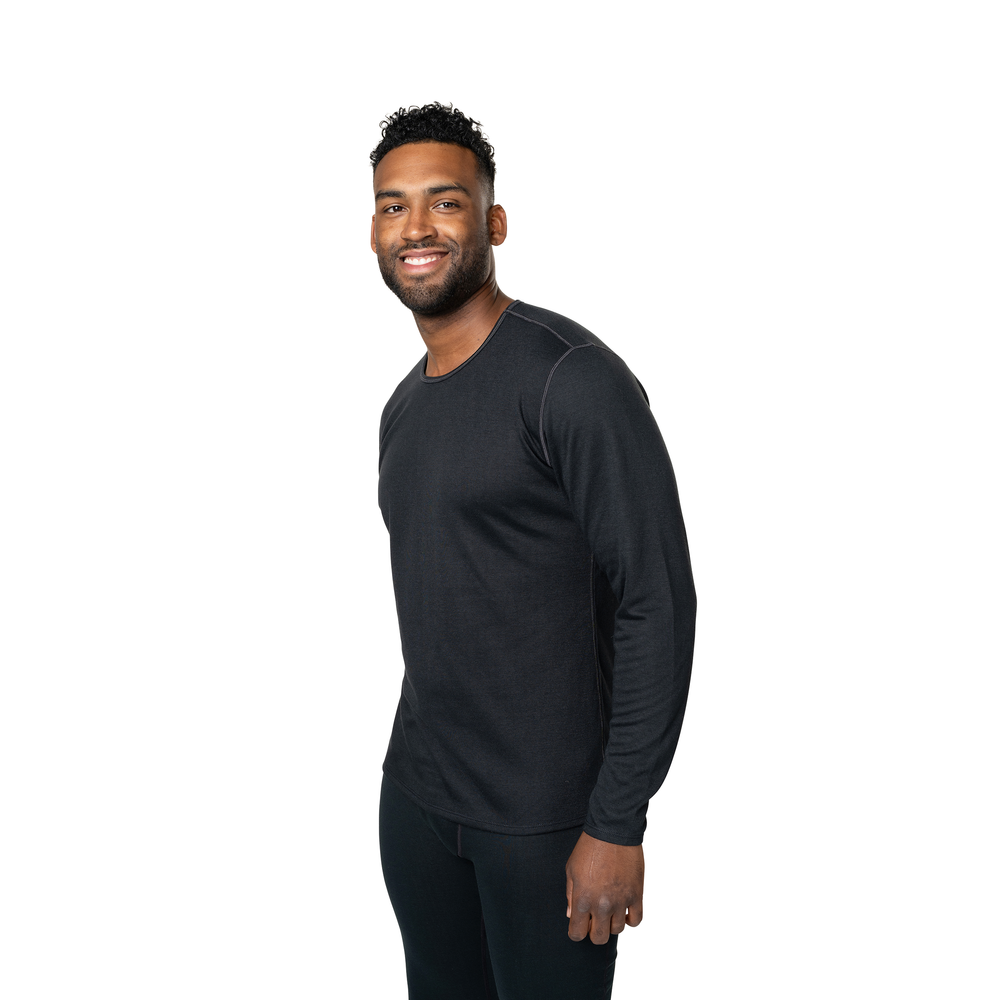 
                  
                    Hot Chillys Men's Pepper Bi-Ply Crewneck - Black
                  
                