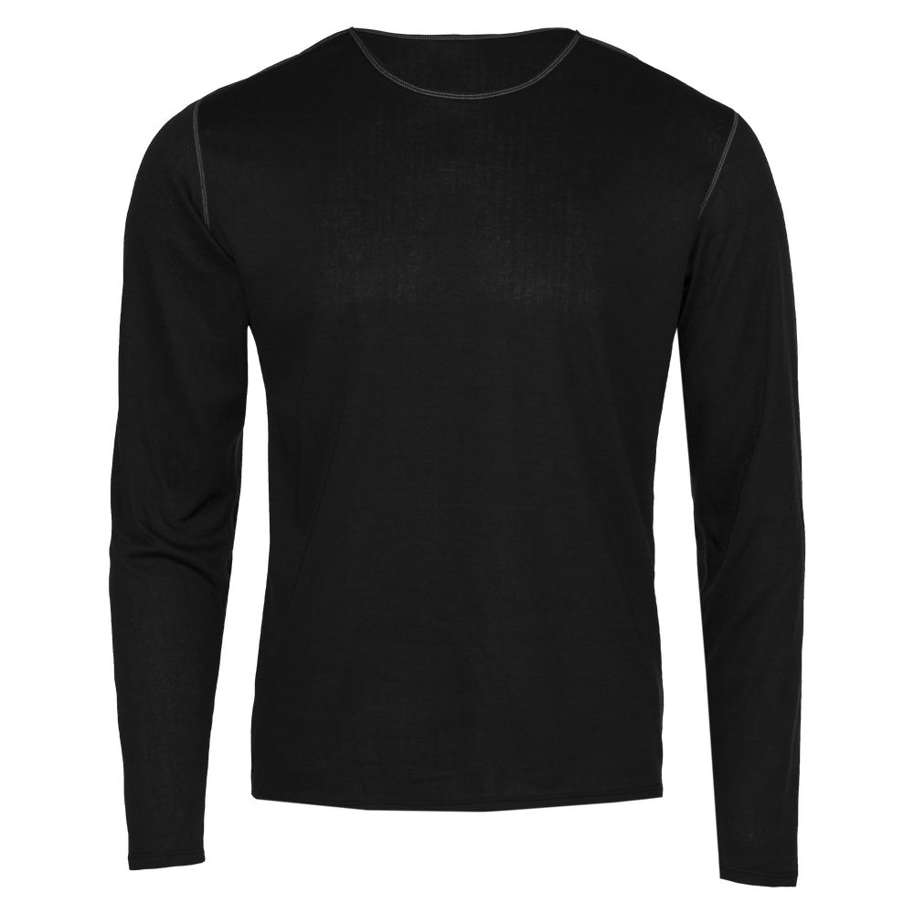 
                  
                    Men's Pepper Bi-Ply Crewneck - Hot Chillys#color_black
                  
                