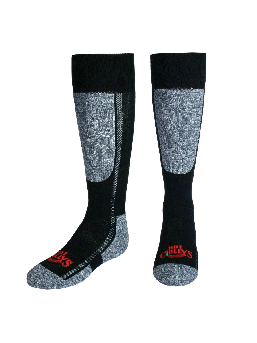 Youth Classic Mid Volume Sock - Black/Heather