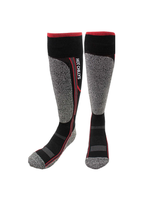 Youth Elite Heat Low Volume Sock - Black/Red