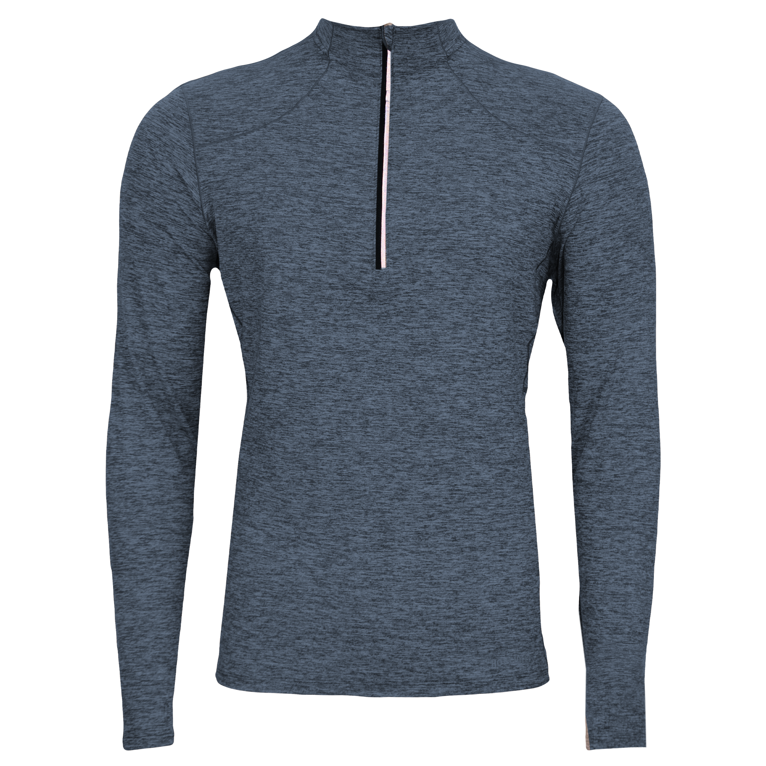 Men's Thermal Zip Shirt Clima-Tek Zip-T Nightfall Heather | Hot Men's Thermal Zip Shirt Clima-Tek Zip-T Nightfall Heather | Hot