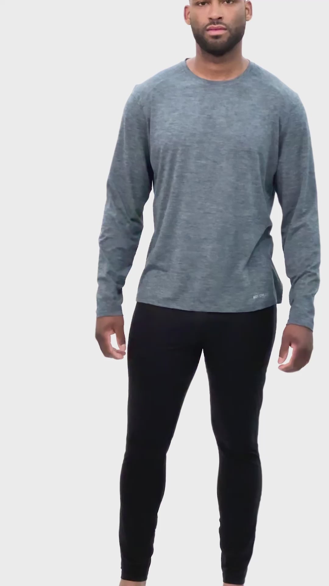 Men's Clima-Tek Crewneck - Nightfall Heather
