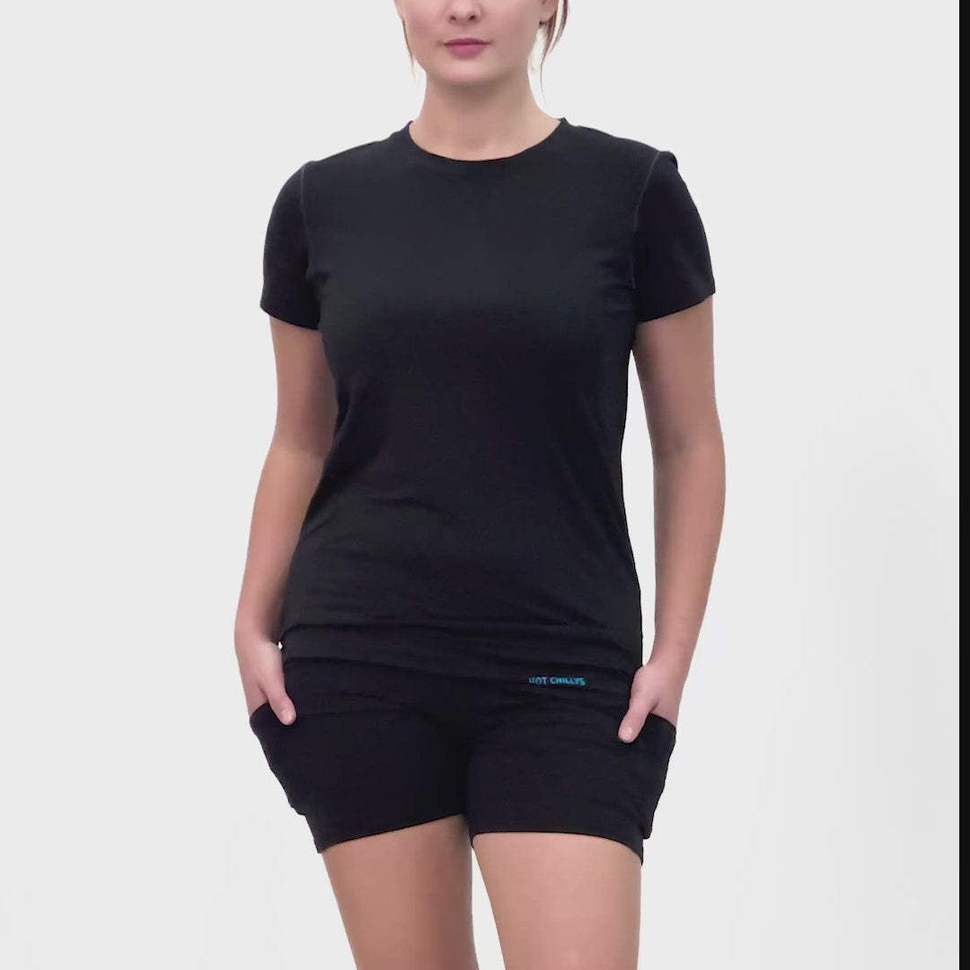 Women's Clima-Tek Tee - Black