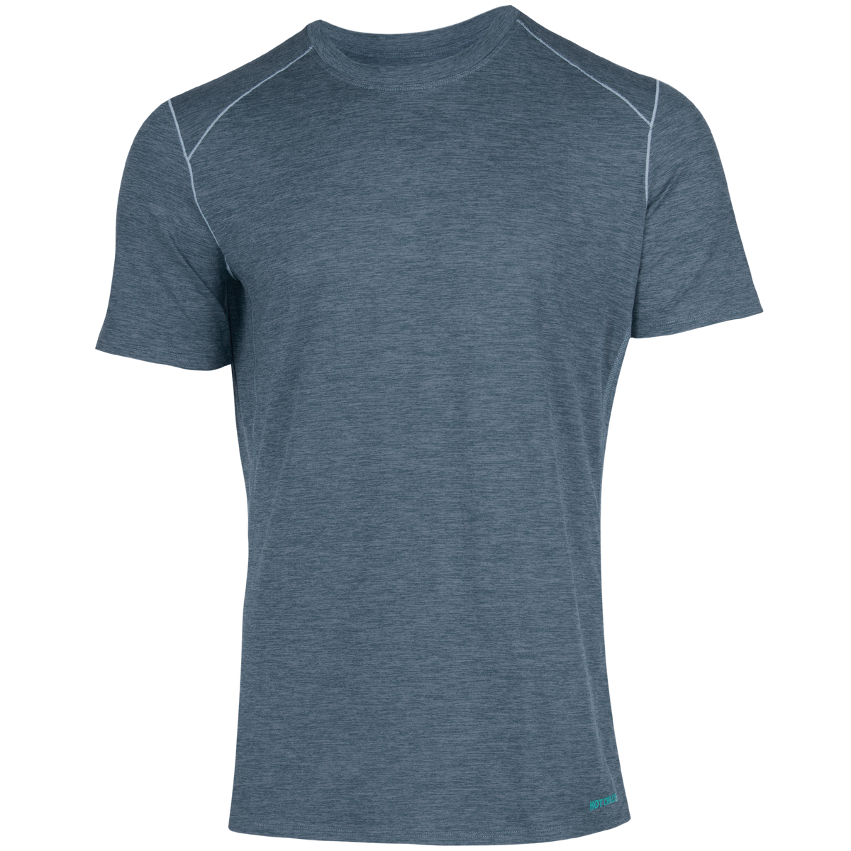 Men's Clima‑Tek Tee – Nightfall Heather | Hot Chillys