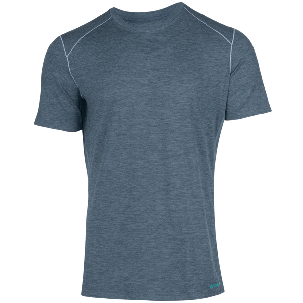 Men's Clima‑Tek Tee – Nightfall Heather | Hot Chillys