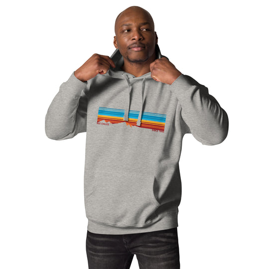 Hot Chillys Mountain Range Unisex Hoodie#color_athletic-heather