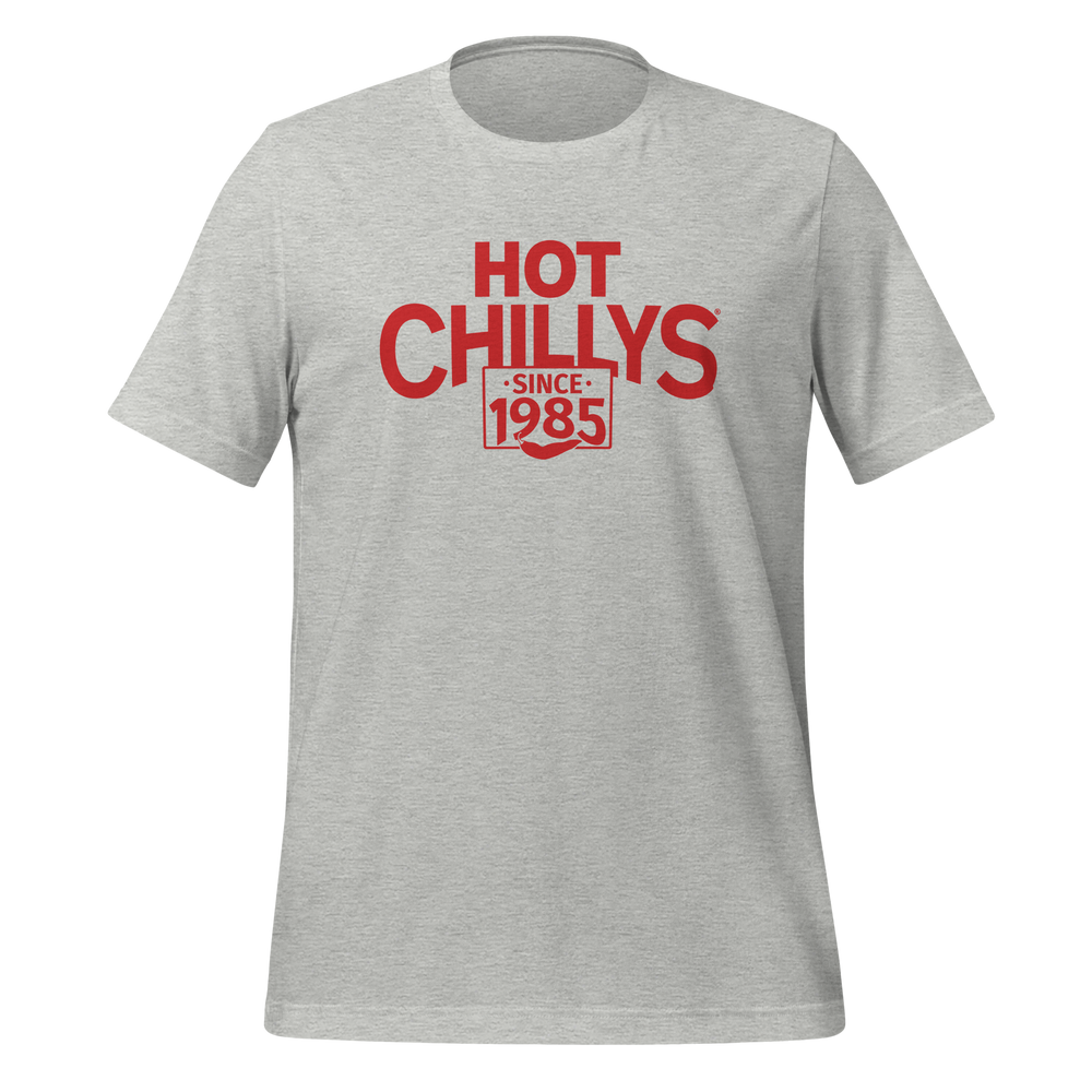 
                  
                    Hot Chillys Text Logo Tee#color_athletic-heather
                  
                