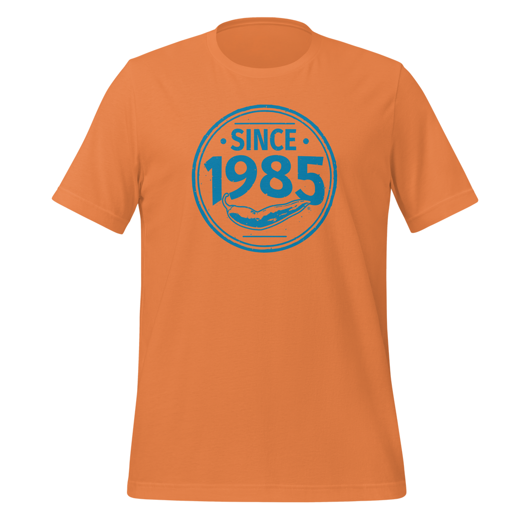 Hot Chillys 1985 Circle Logo Unisex T-shirt