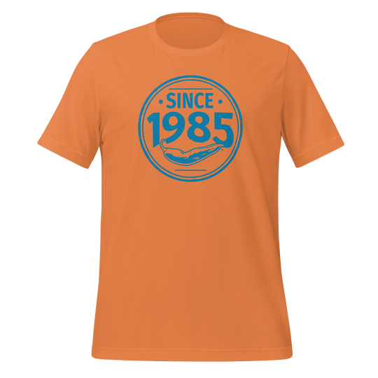 Hot Chillys 1985 Circle Logo Unisex T-shirt