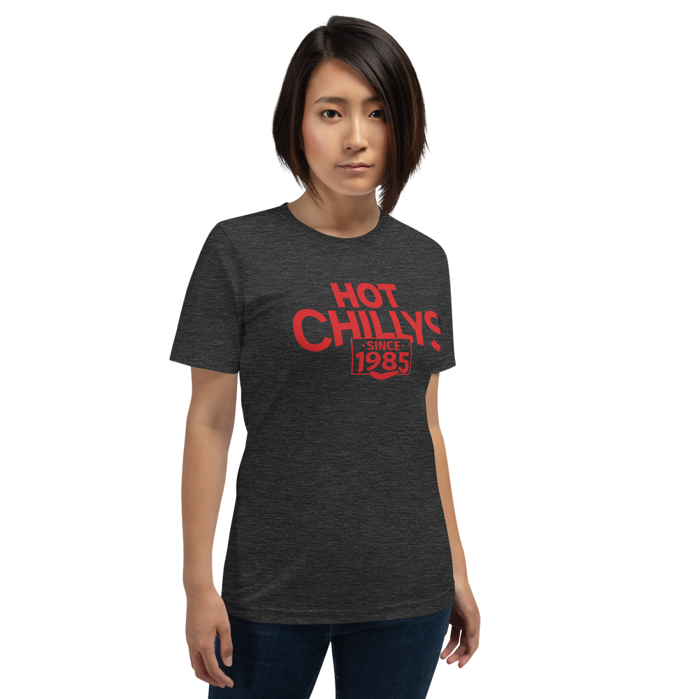 
                  
                    Hot Chillys Text Logo Tee#color_dark-grey-heather
                  
                