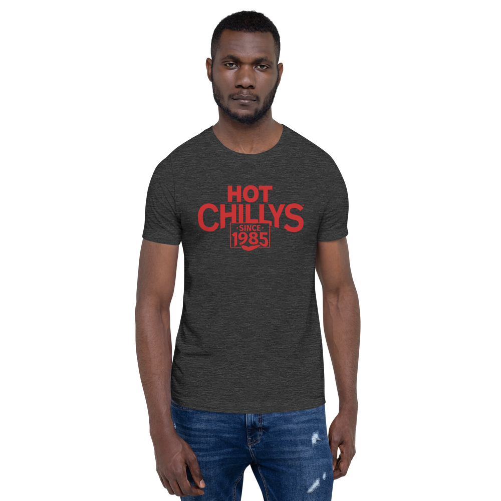 
                  
                    Hot Chillys Text Logo Tee#color_dark-grey-heather
                  
                