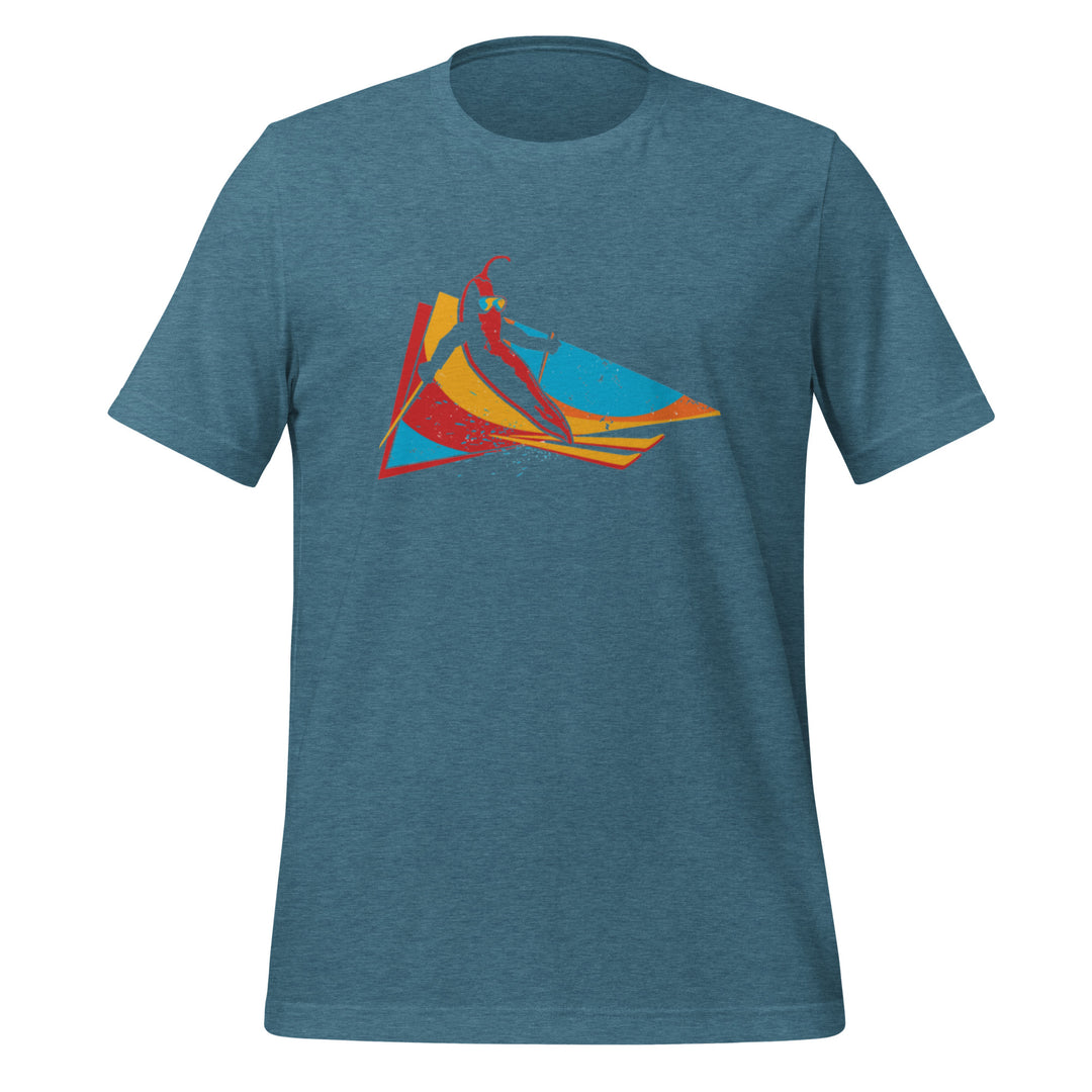Hot Chillys Chilly Dude Unisex Tee#color_heather-deep-teal