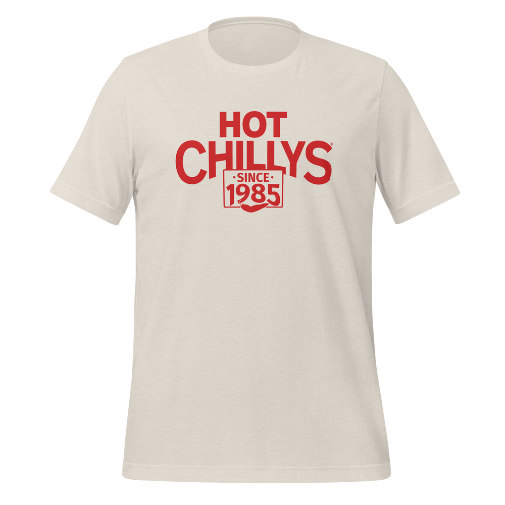 
                  
                    Hot Chillys Text Logo Tee#color_heather-dust
                  
                