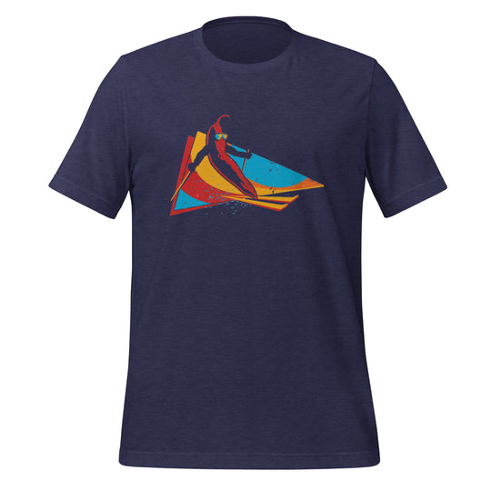 Hot Chillys Chilly Dude Unisex Tee#color_heather-midnight-navy