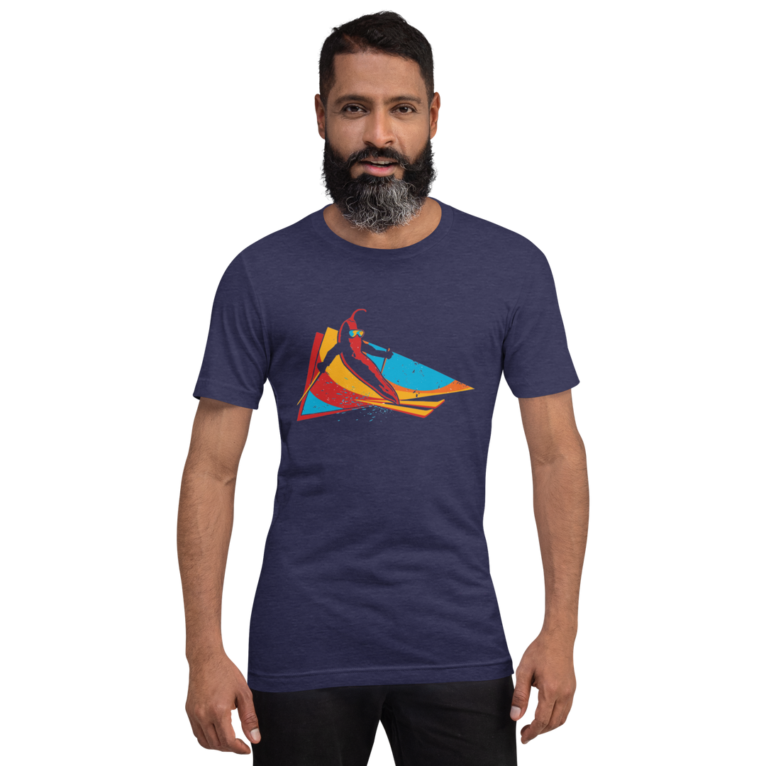 Hot Chillys Chilly Dude Unisex Tee#color_heather-midnight-navy