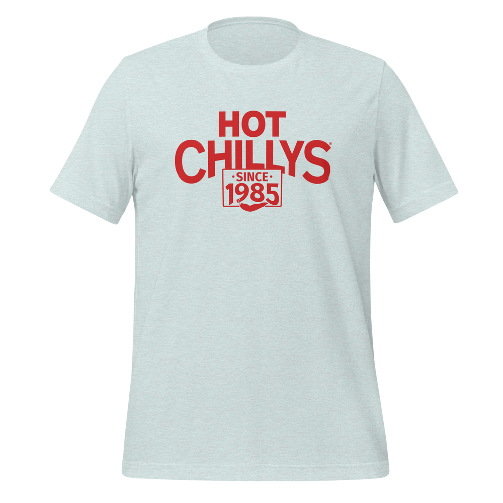 
                  
                    Hot Chillys Text Logo Tee#color_heather-prism-ice-blue
                  
                