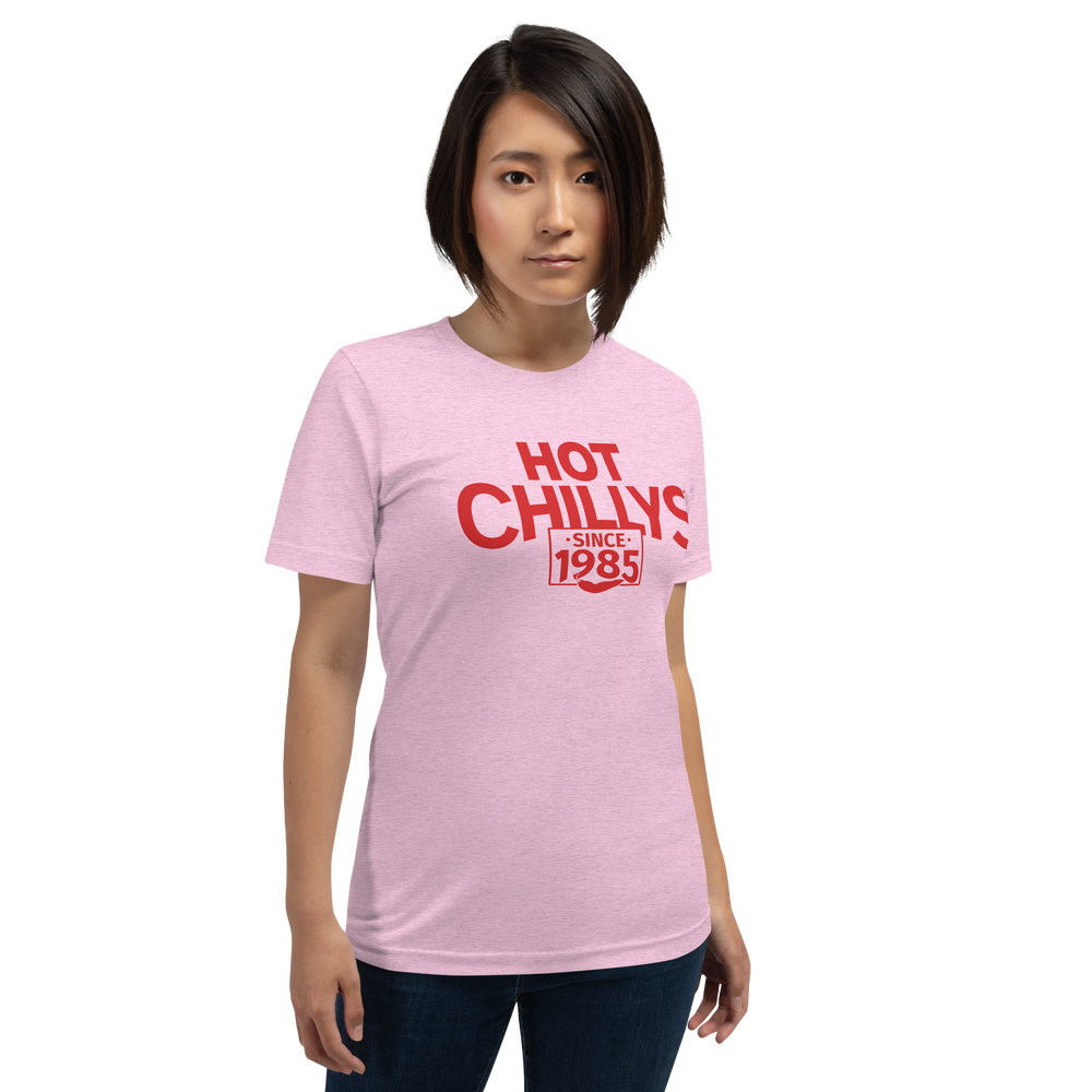 
                  
                    Hot Chillys Text Logo Tee#color_heather-prism-lilac
                  
                