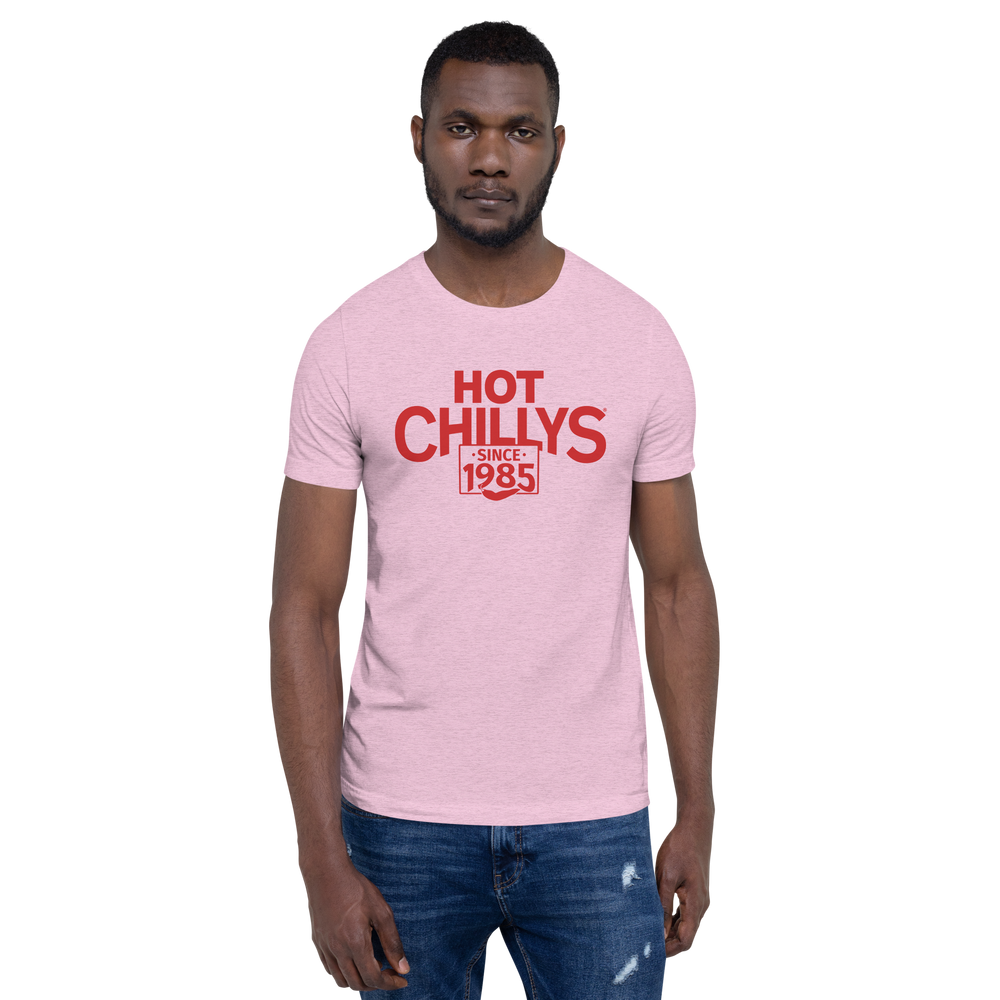 
                  
                    Hot Chillys Text Logo Tee#color_heather-prism-lilac
                  
                