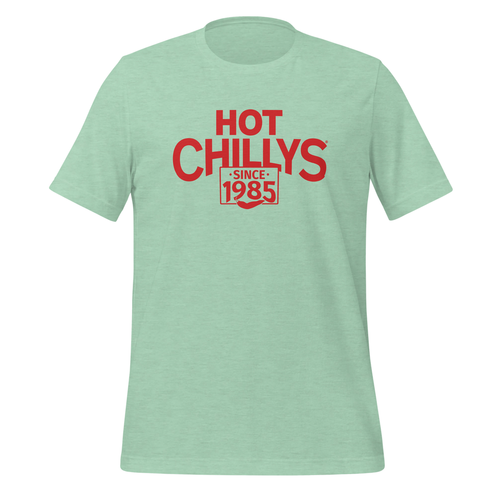 
                  
                    Hot Chillys Text Logo Tee#color_heather-prism-mint
                  
                