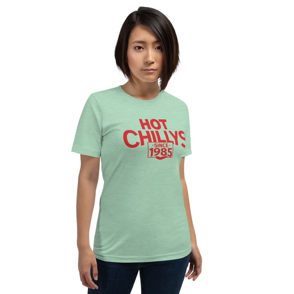 
                  
                    Hot Chillys Text Logo Tee#color_heather-prism-mint
                  
                