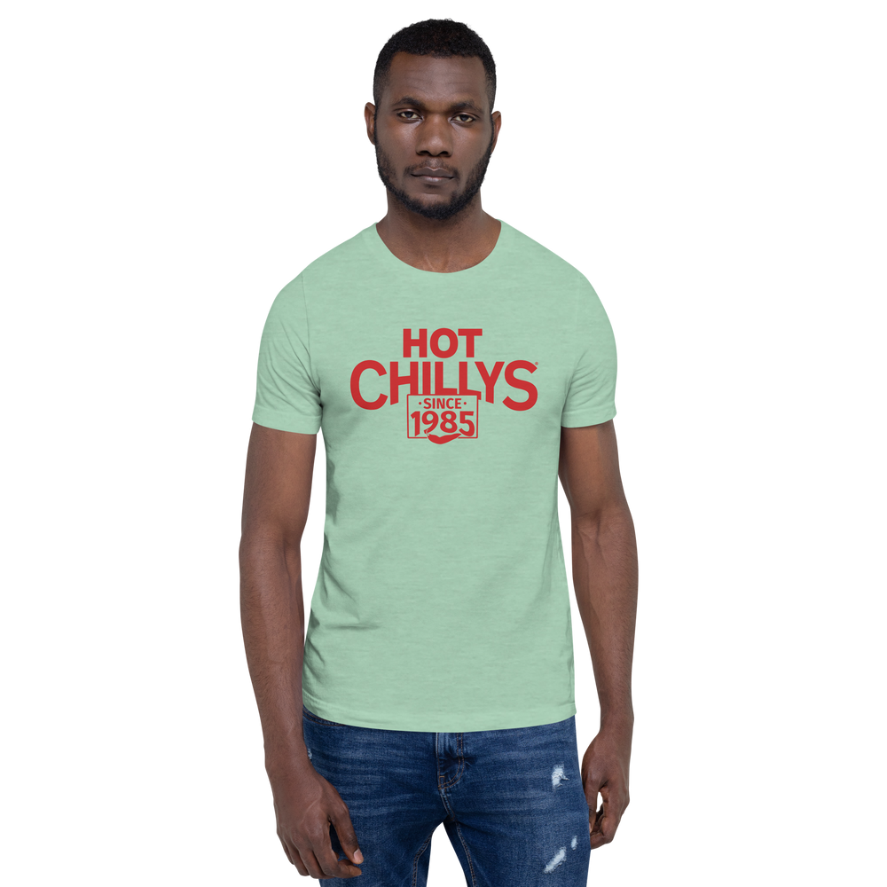 
                  
                    Hot Chillys Text Logo Tee#color_heather-prism-mint
                  
                