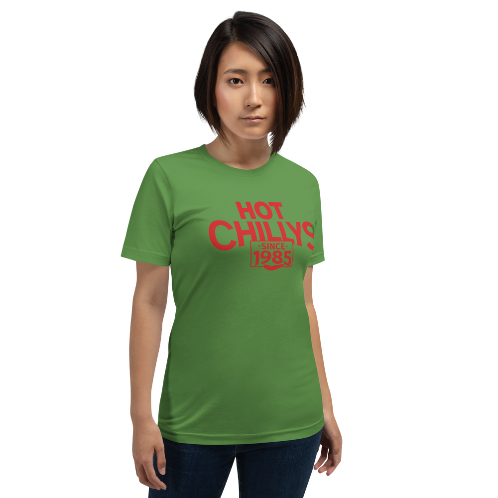 
                  
                    Hot Chillys Text Logo Tee#color_leaf
                  
                