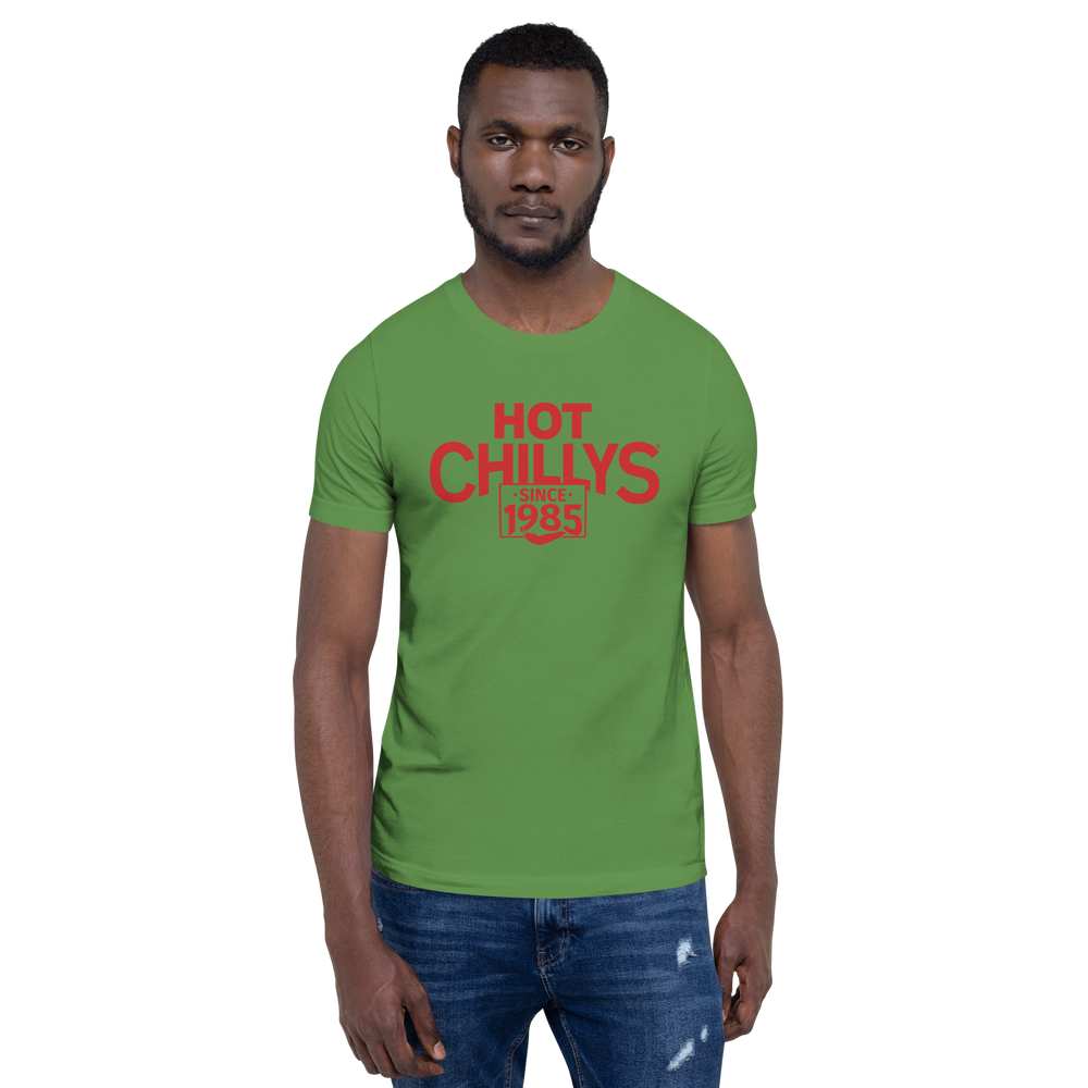 
                  
                    Hot Chillys Text Logo Tee#color_leaf
                  
                