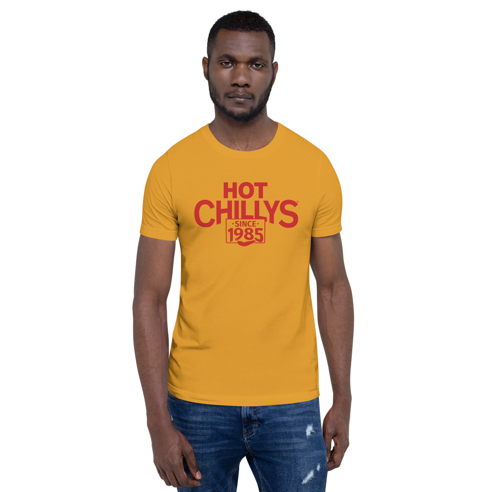 
                  
                    Hot Chillys Text Logo Tee#color_mustard
                  
                