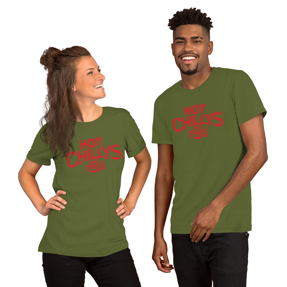 
                  
                    Hot Chillys Text Logo Tee#color_olive
                  
                