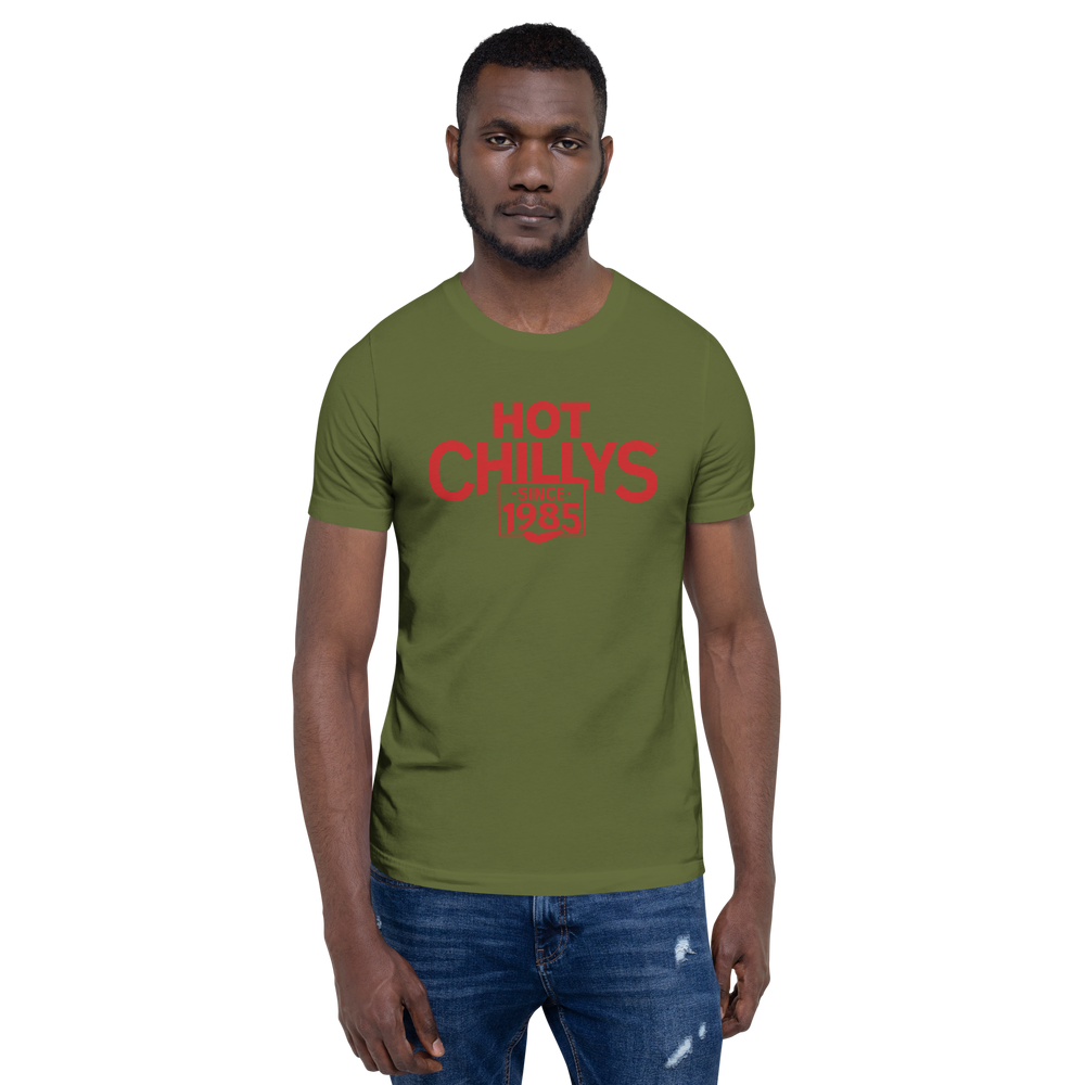 
                  
                    Hot Chillys Text Logo Tee#color_olive
                  
                