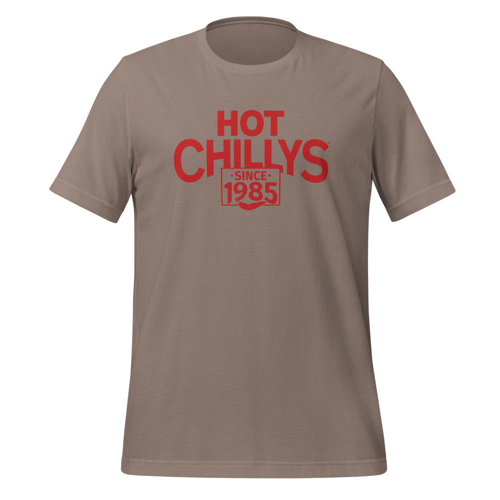 
                  
                    Hot Chillys Text Logo Tee#color_pebble
                  
                