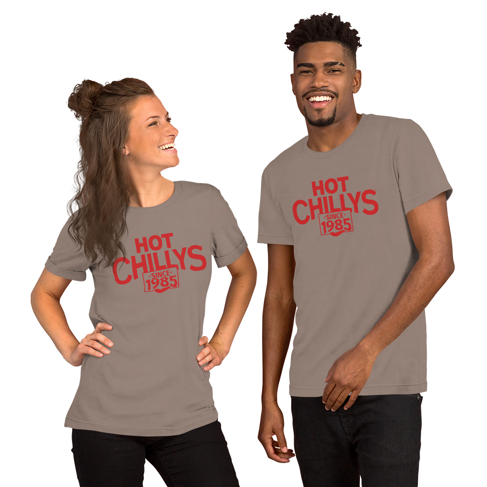 
                  
                    Hot Chillys Text Logo Tee#color_pebble
                  
                
